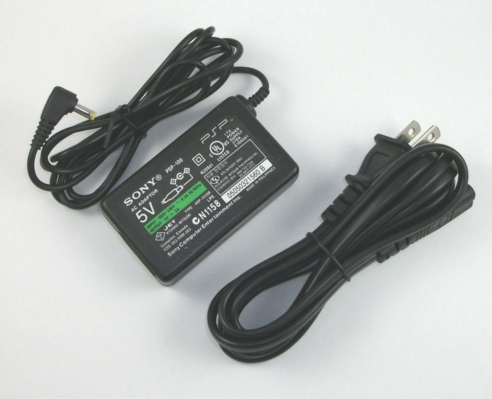 NEW 5V 2000mAh Sony PSP-100 PlayStation PSP AC Power Adapter